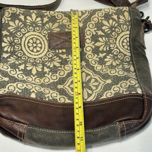 Myra Bags Womens Freaky Upcycled Materials Shoulder Bag Crossbody - Picture 10 of 11